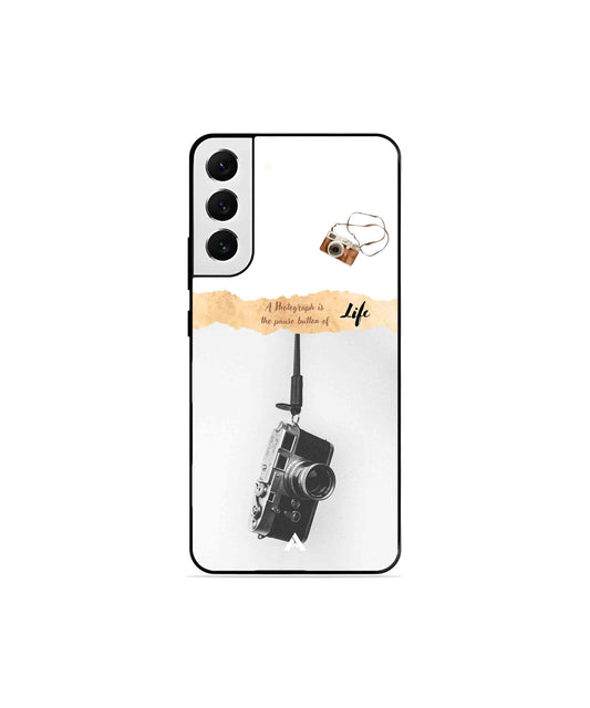 Photograph of life Metal Back Cover Phone Case for Samsung Galaxy S22 Plus