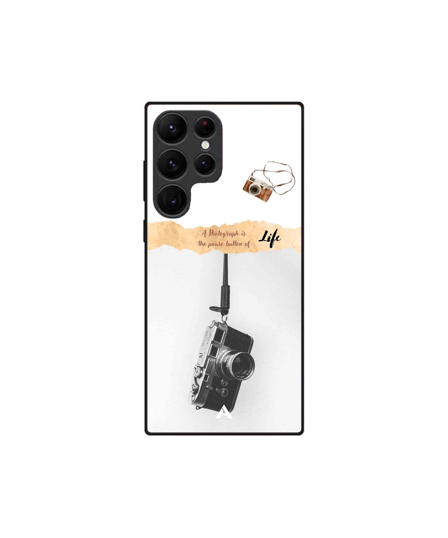 Photograph of life Metal Back Cover Phone Case for Samsung Galaxy S22 Ultra