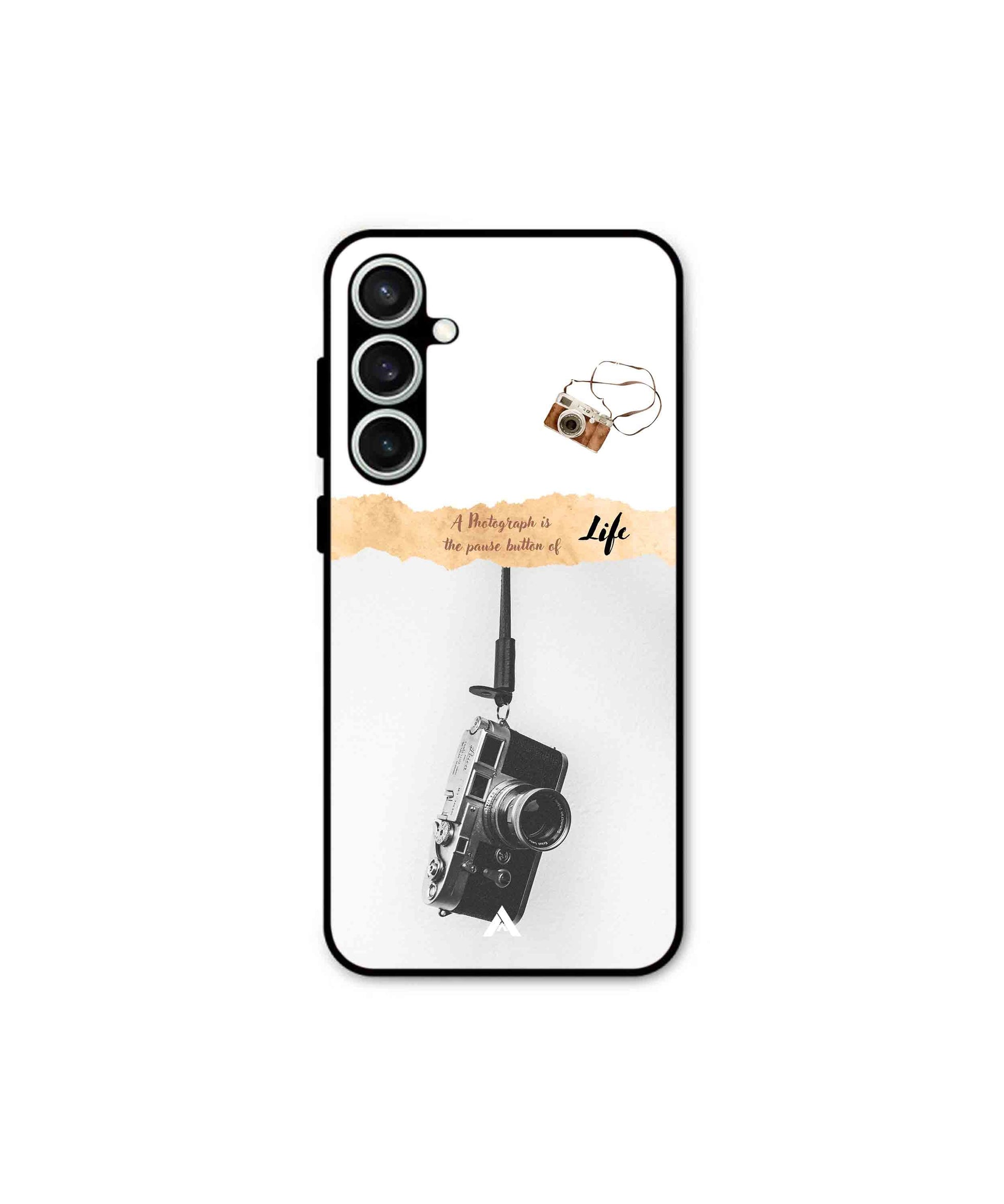Photograph of life Metal Back Cover Phone Case for Samsung Galaxy S23 Fe