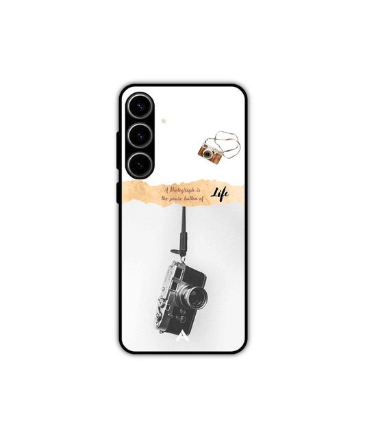 Photograph of life Metal Back Cover Phone Case for Samsung Galaxy S23 Plus