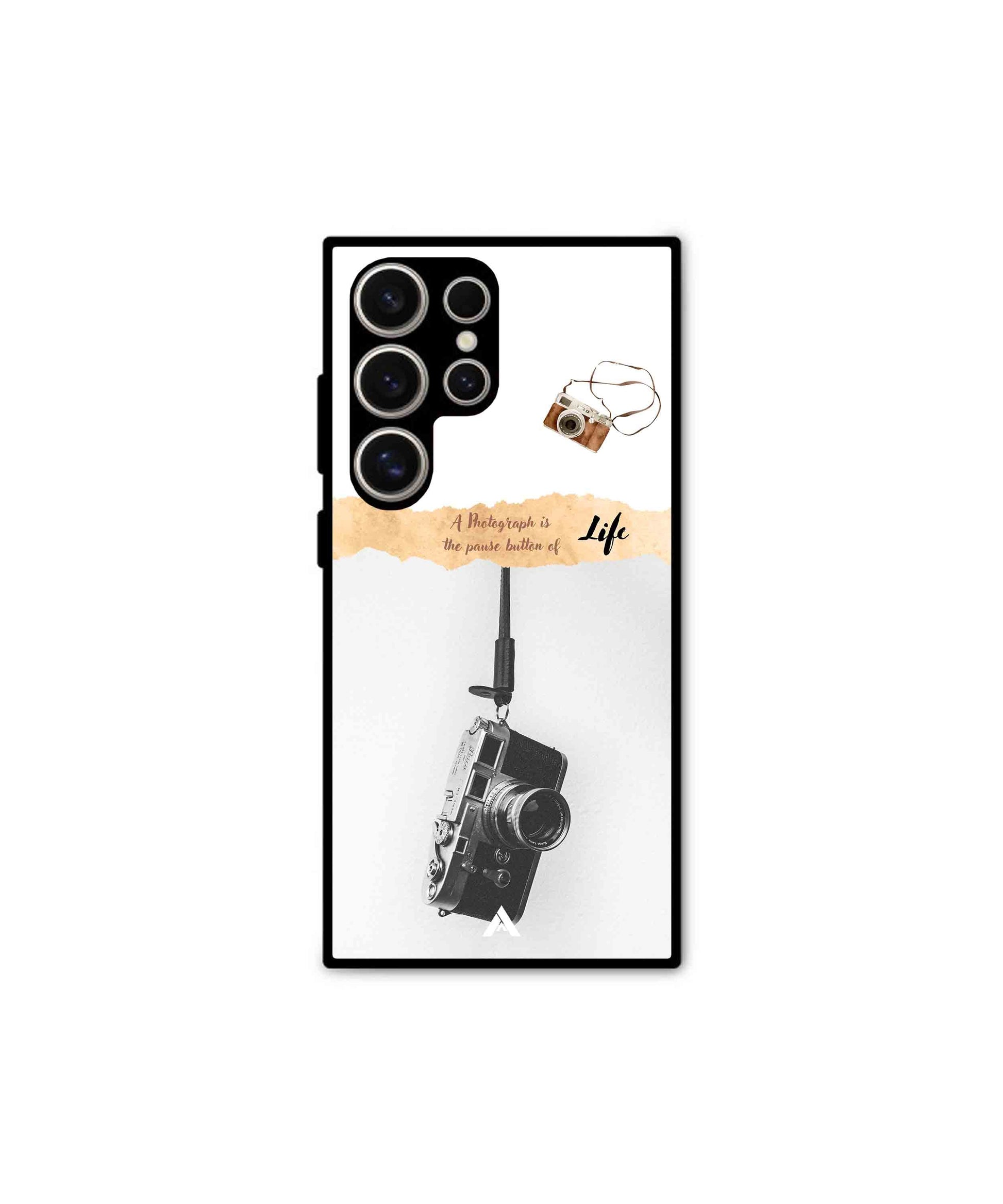 Photograph of life Metal Back Cover Phone Case for Samsung Galaxy S24 Ultra