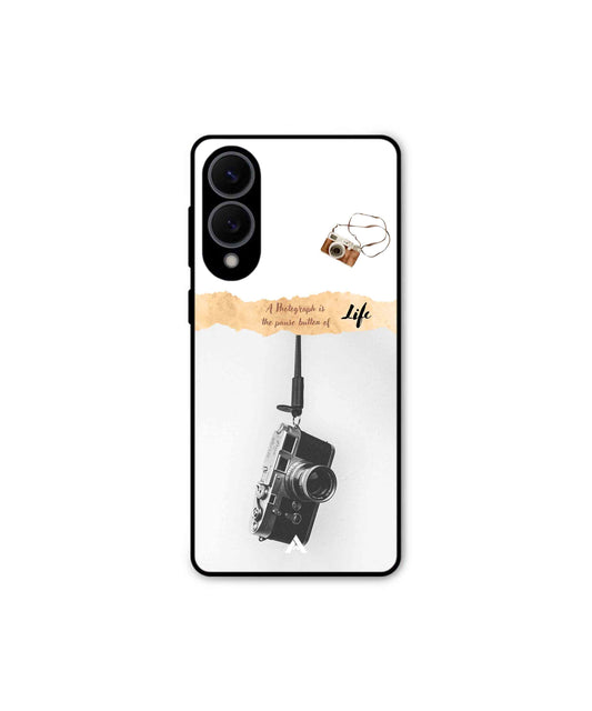 Photograph of life Metal Back Cover Phone Case for Samsung Galaxy S25 Edge