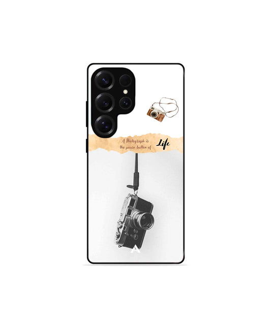 Photograph of life Metal Back Cover Phone Case for Samsung Galaxy S25 Ultra