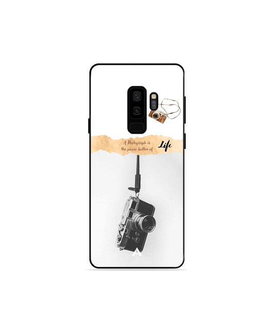 Photograph of life Metal Back Cover Phone Case for Samsung Galaxy S9 Plus