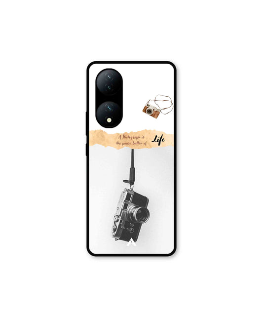 Photograph of life Metal Back Cover Phone Case for Vivo Y100
