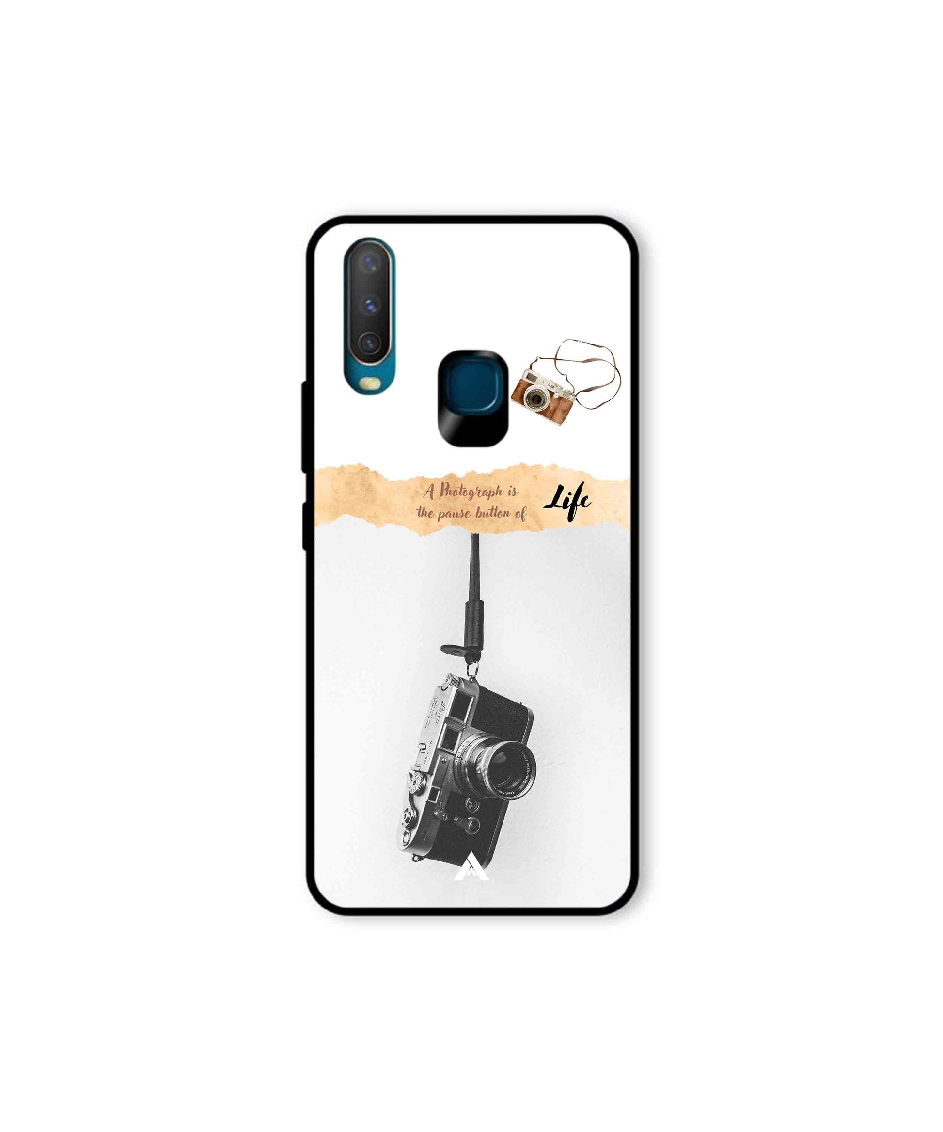 Photograph of life Metal Back Cover Phone Case for Vivo Y17