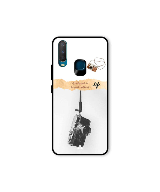 Photograph of life Metal Back Cover Phone Case for Vivo Y17