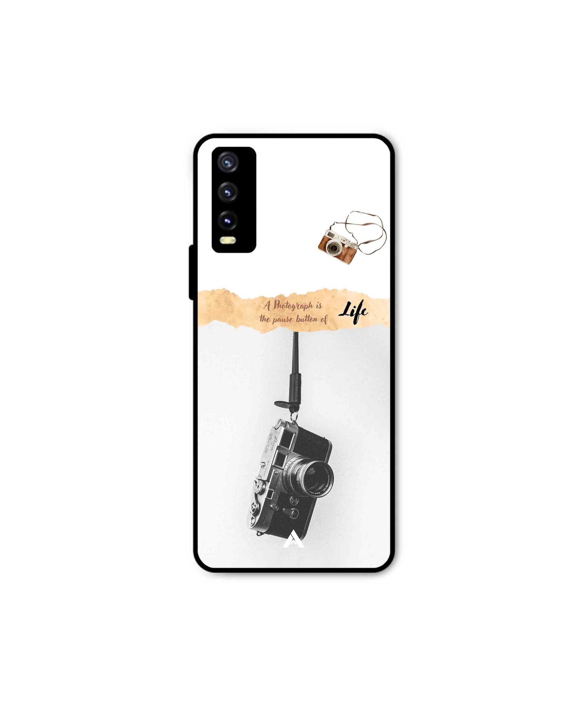 Photograph of life Metal Back Cover Phone Case for Vivo Y20i
