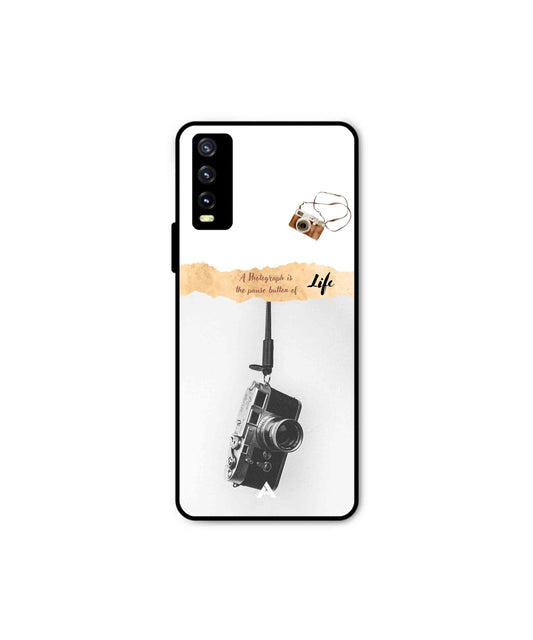 Photograph of life Metal Back Cover Phone Case for Vivo Y20i