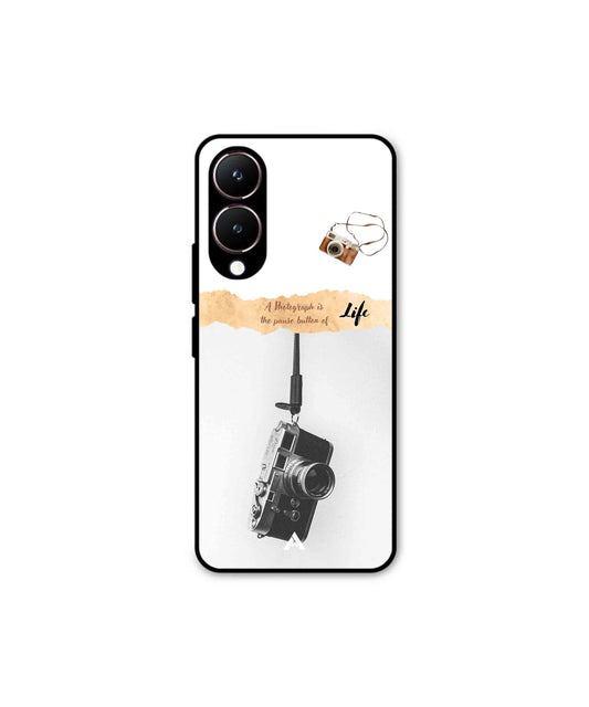 Photograph of life Metal Back Cover Phone Case for Vivo Y28