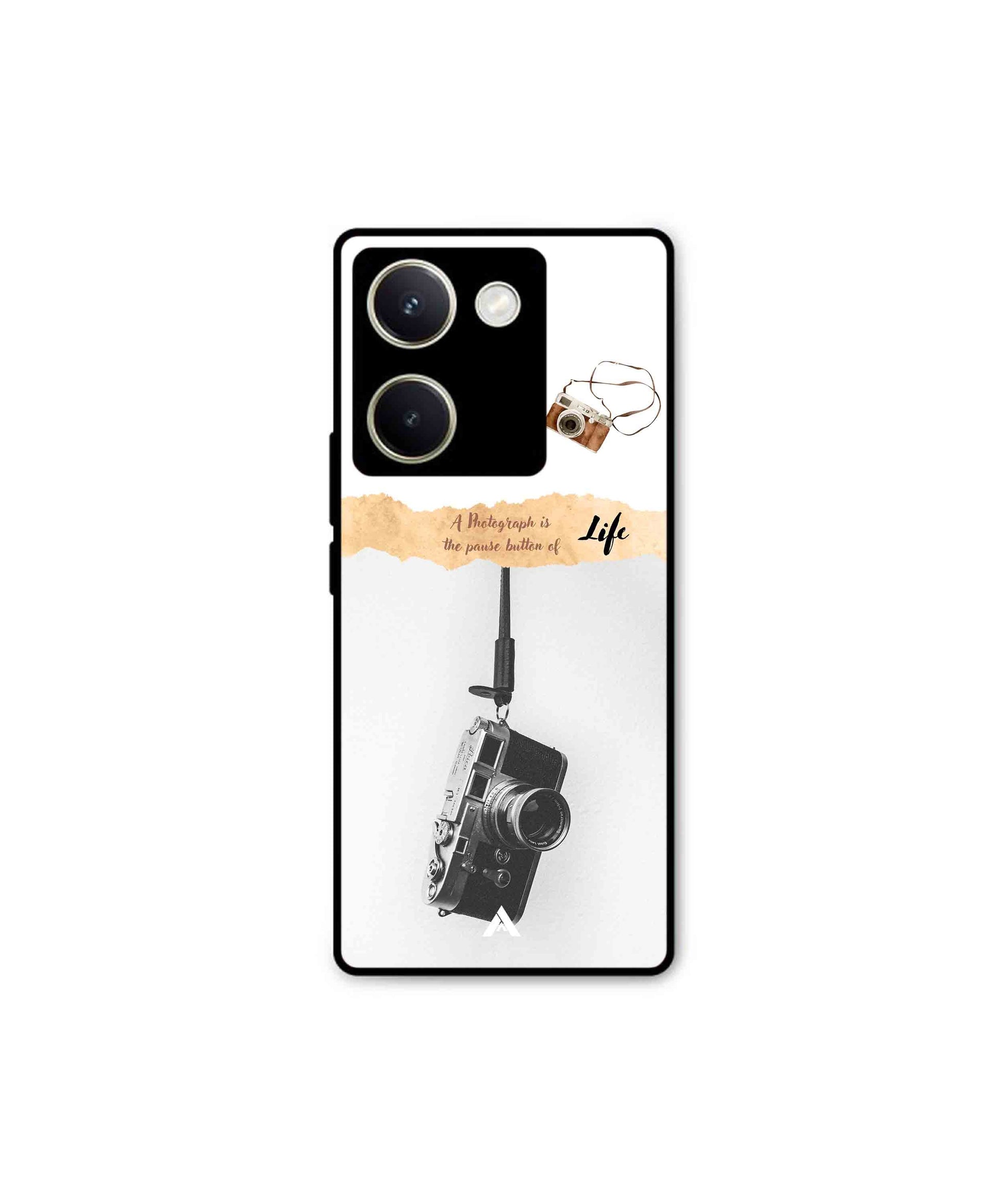 Photograph of life Metal Back Cover Phone Case for Vivo Y300 Plus