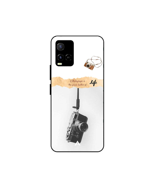 Photograph of life Metal Back Cover Phone Case for Vivo Y36
