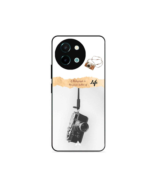 Photograph of life Metal Back Cover Phone Case for Vivo Y58