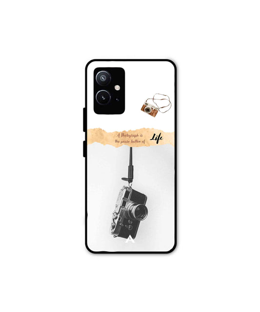 Photograph of life Metal Back Cover Phone Case for Vivo Y75 5G