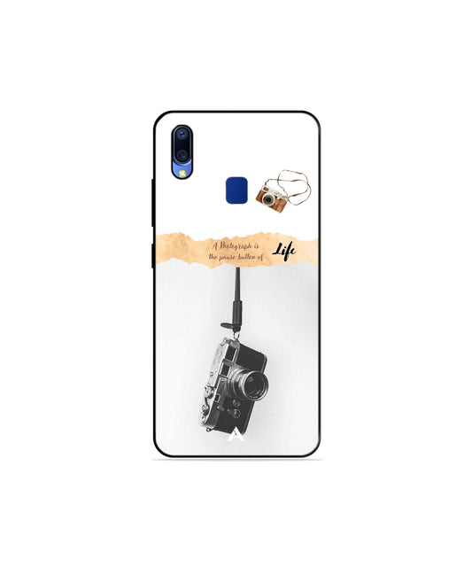 Photograph of life Metal Back Cover Phone Case for Vivo Y95