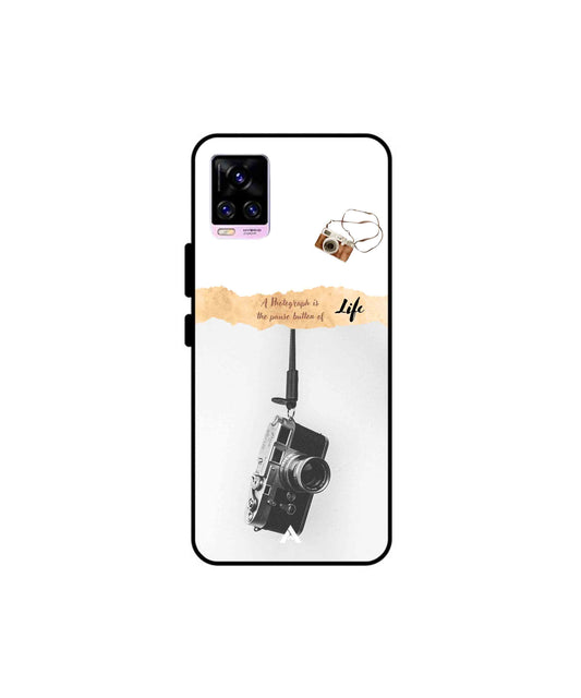 Photograph of life Metal Back Cover Phone Case for Vivo v20 Pro