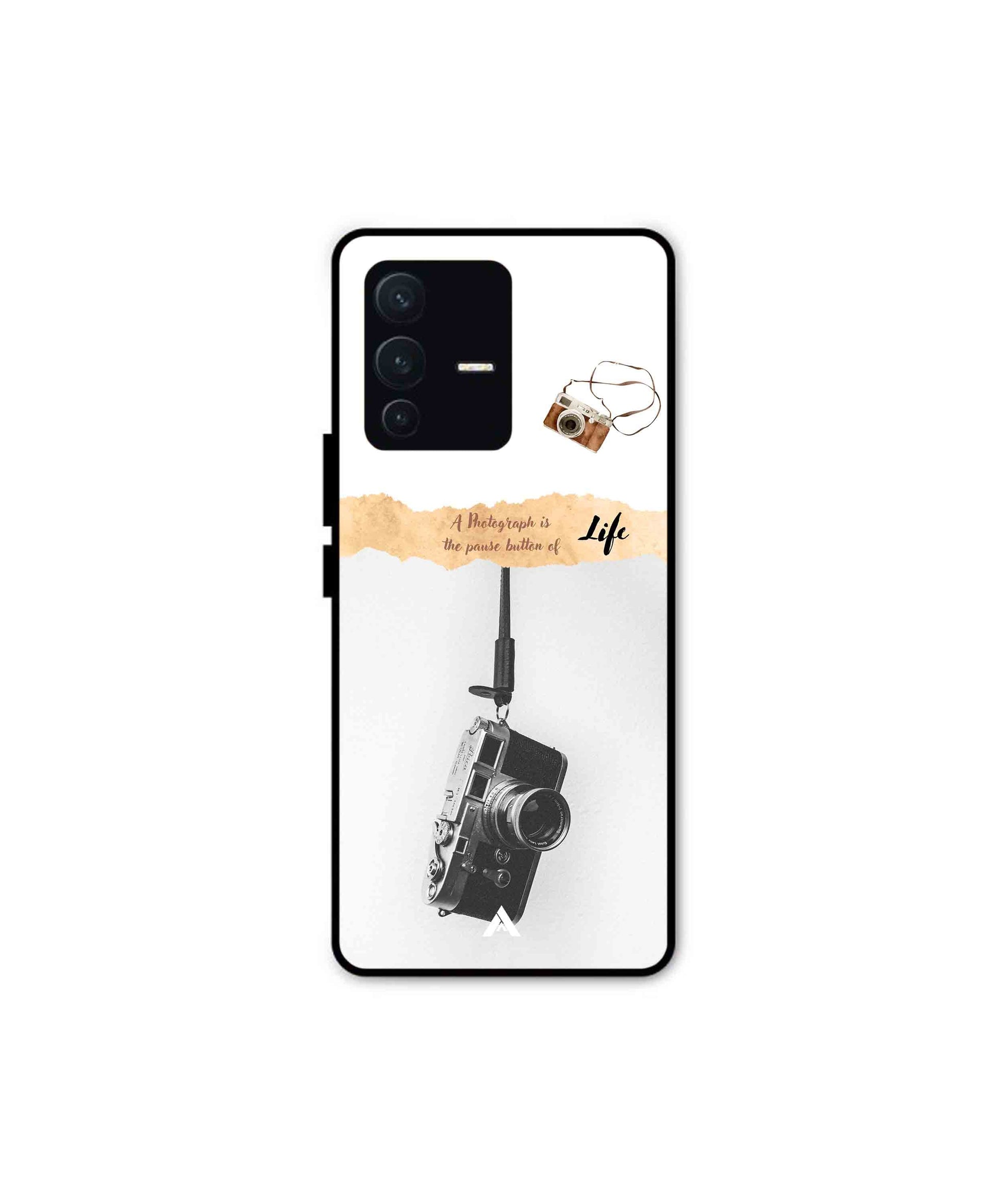 Photograph of life Metal Back Cover Phone Case for Vivo v23 Pro