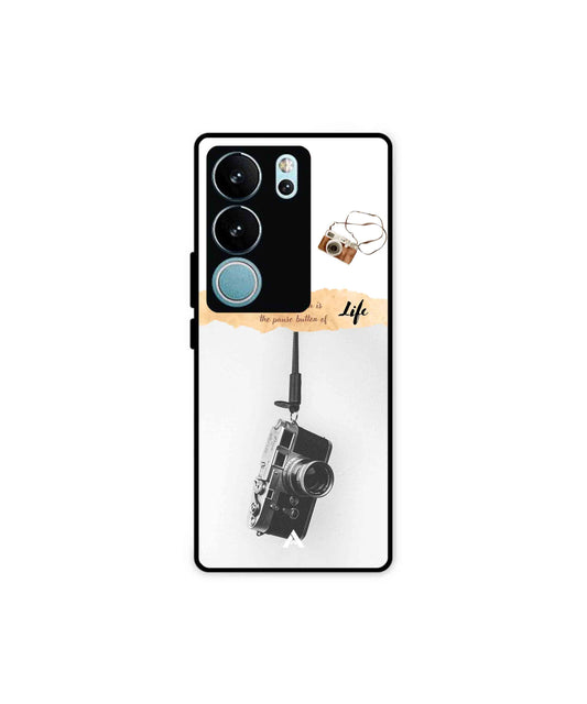 Photograph of life Metal Back Cover Phone Case for Vivo v29