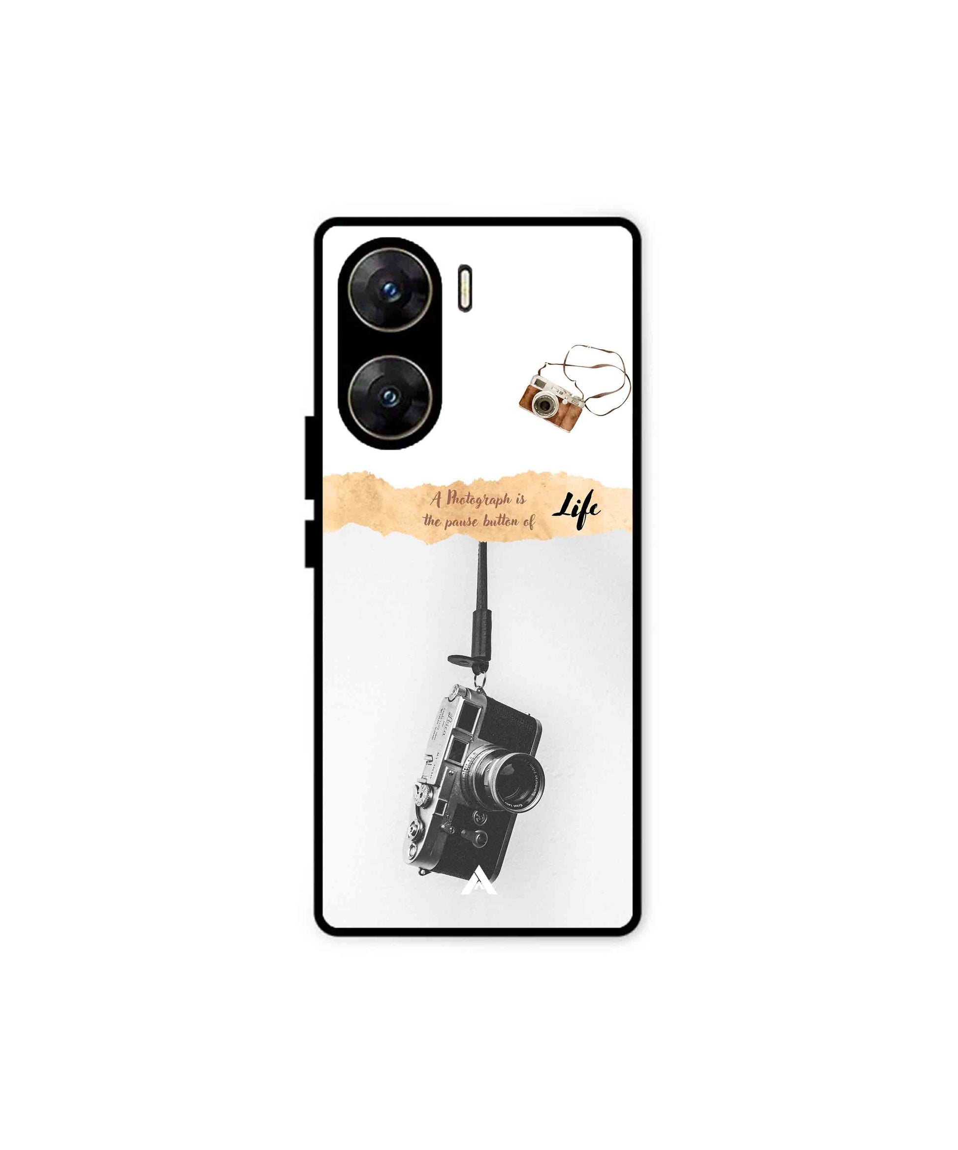 Photograph of life Metal Back Cover Phone Case for Vivo v29e