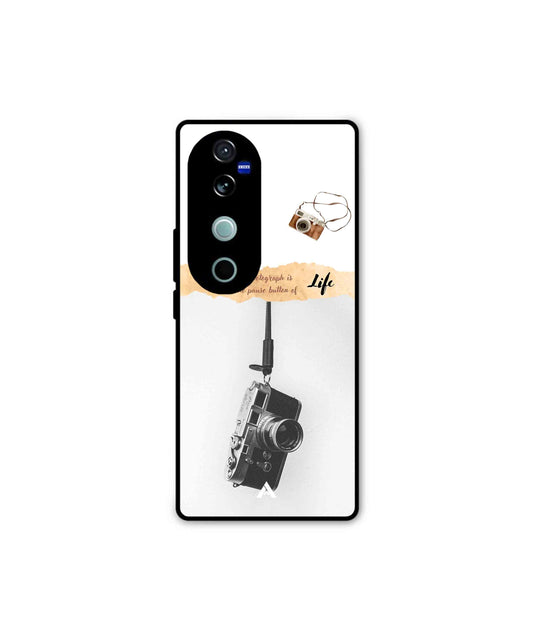 Photograph of life Metal Back Cover Phone Case for Vivo v40 Pro