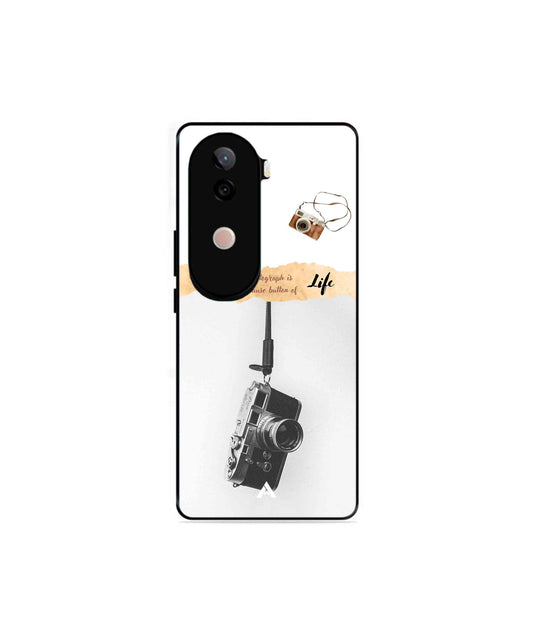 Photograph of life Metal Back Cover Phone Case for Vivo v40e
