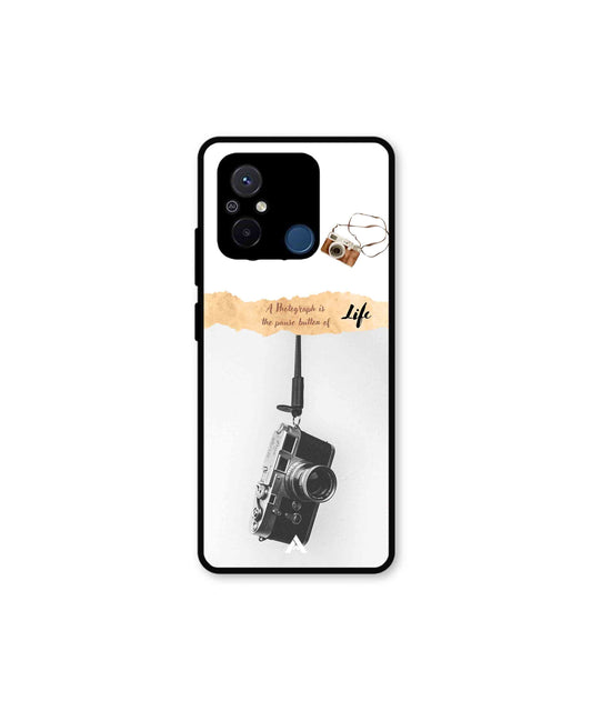Photograph of life Metal Back Cover Phone Case for Xiaomi Redmi 12C