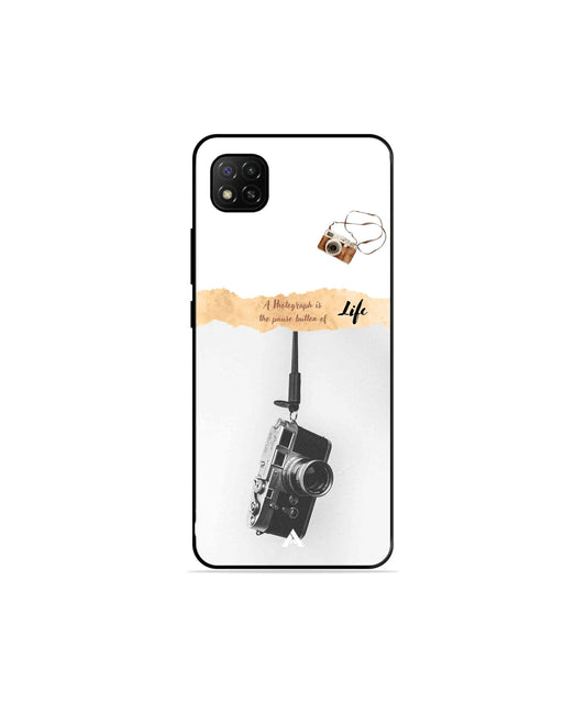 Photograph of life Metal Back Cover Phone Case for Xiaomi Redmi Activ 9