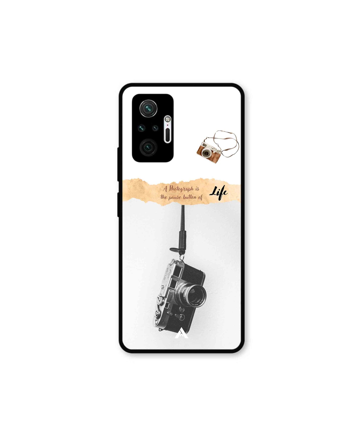 Photograph of life Metal Back Cover Phone Case for Xiaomi Redmi Note 10 Pro Plus