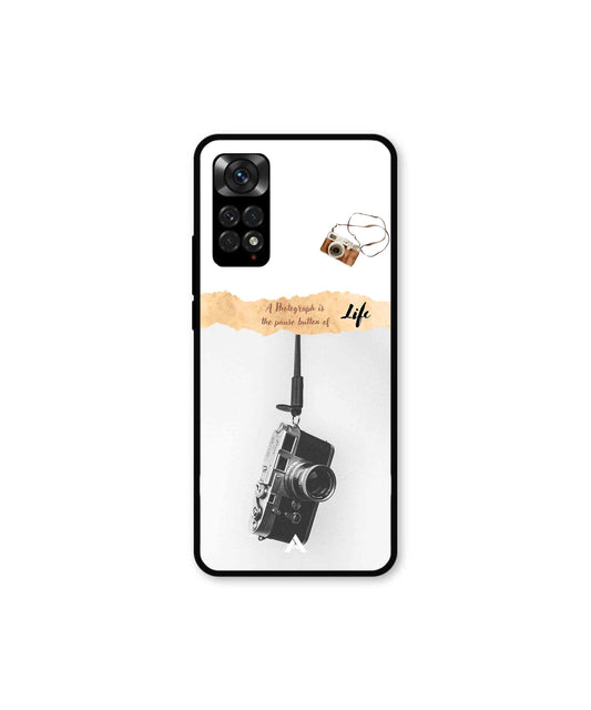 Photograph of life Metal Back Cover Phone Case for Xiaomi Redmi Note 11