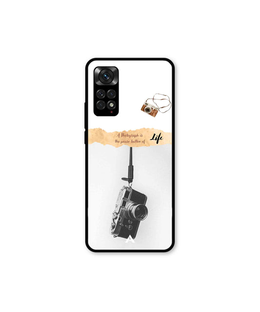 Photograph of life Metal Back Cover Phone Case for Xiaomi Redmi Note 11s