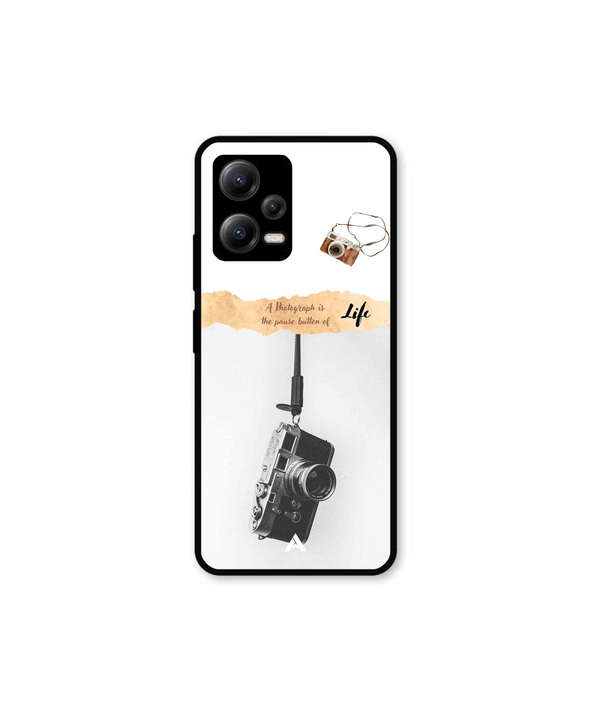 Photograph of life Metal Back Cover Phone Case for Xiaomi Redmi Note 12 5G