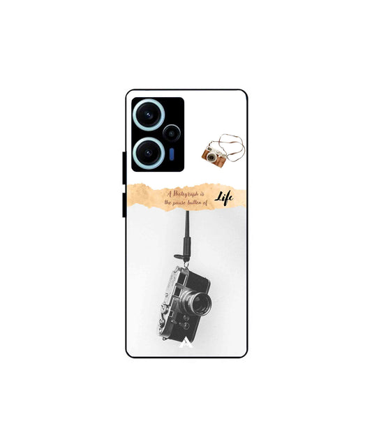 Photograph of life Metal Back Cover Phone Case for Xiaomi Redmi Note 12 Turbo