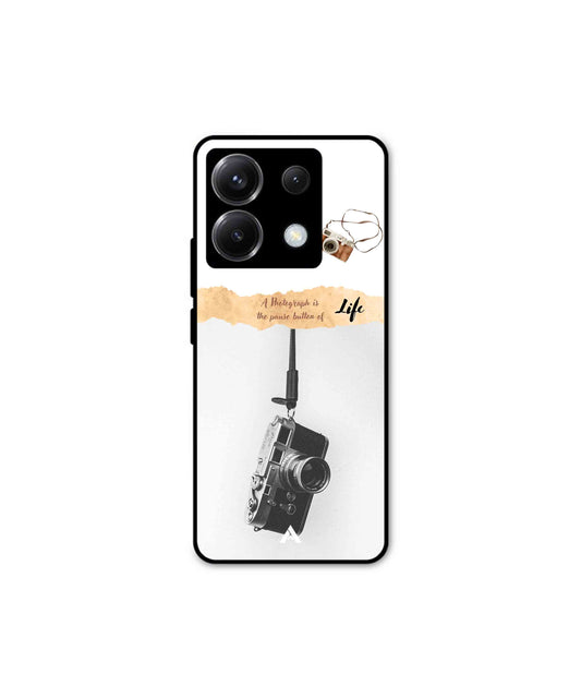 Photograph of life Metal Back Cover Phone Case for Xiaomi Redmi Note 13 Pro