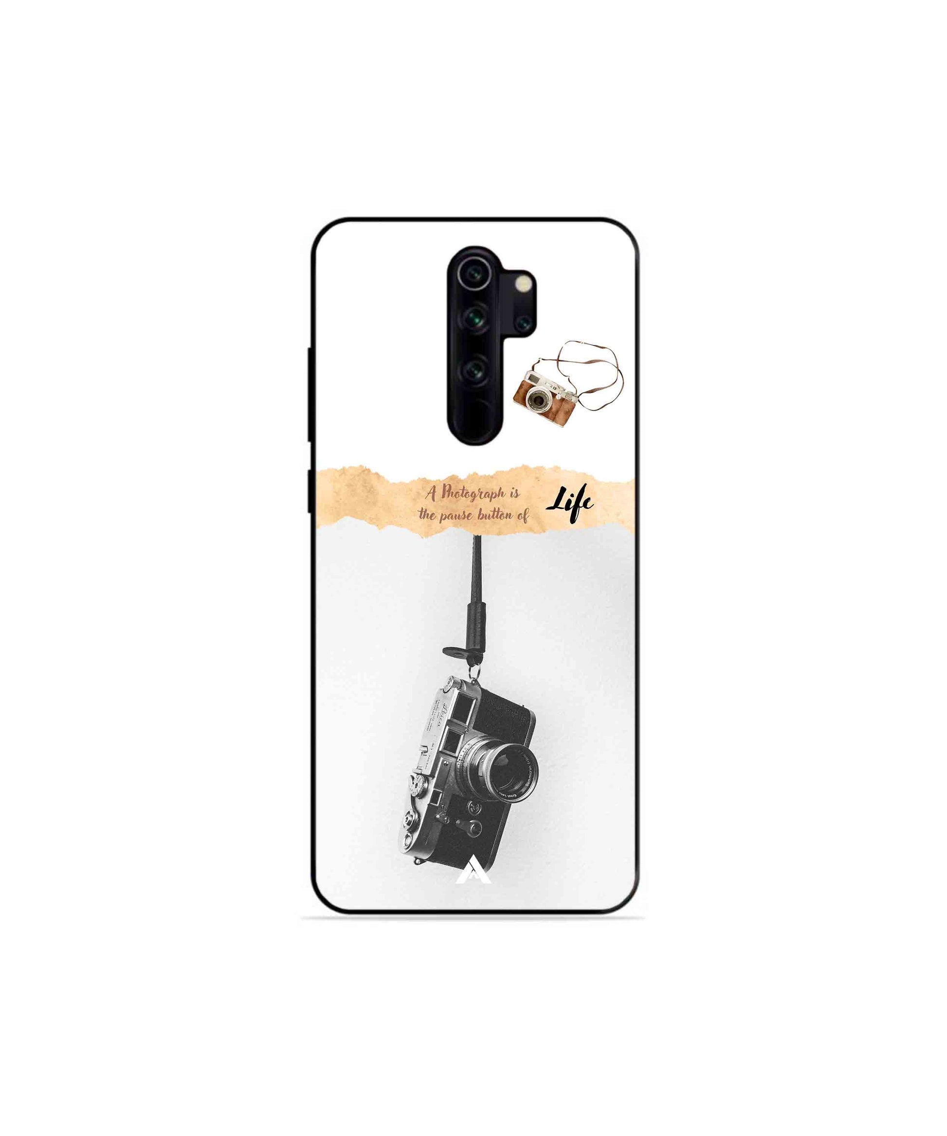 Photograph of life Metal Back Cover Phone Case for Xiaomi Redmi Note 8 Pro