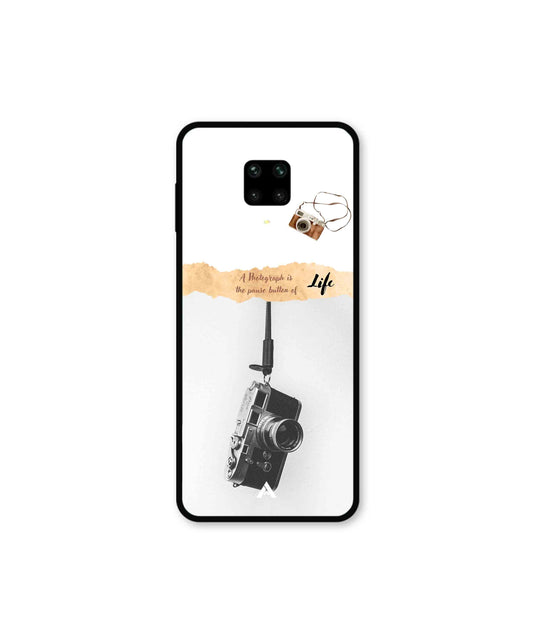 Photograph of life Metal Back Cover Phone Case for Xiaomi Redmi Note 9 Pro