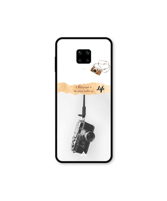 Photograph of life Metal Back Cover Phone Case for Xiaomi Redmi Note 9 Pro Max
