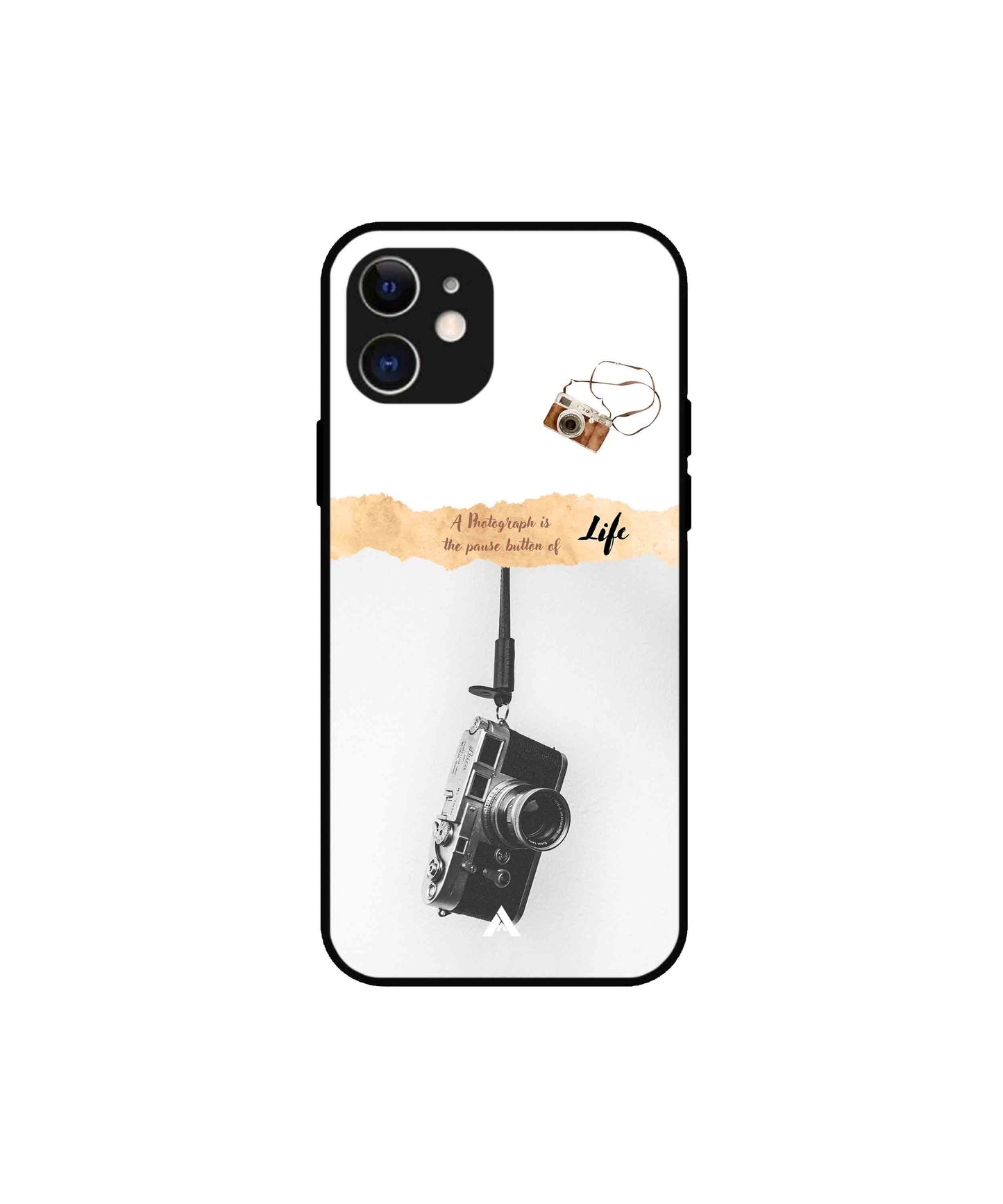 Photograph of life Metal Back Cover Phone Case for iPhone 12