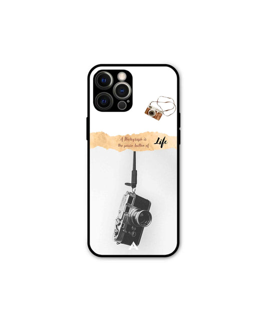 Photograph of life Metal Back Cover Phone Case for iPhone 12 Pro Max