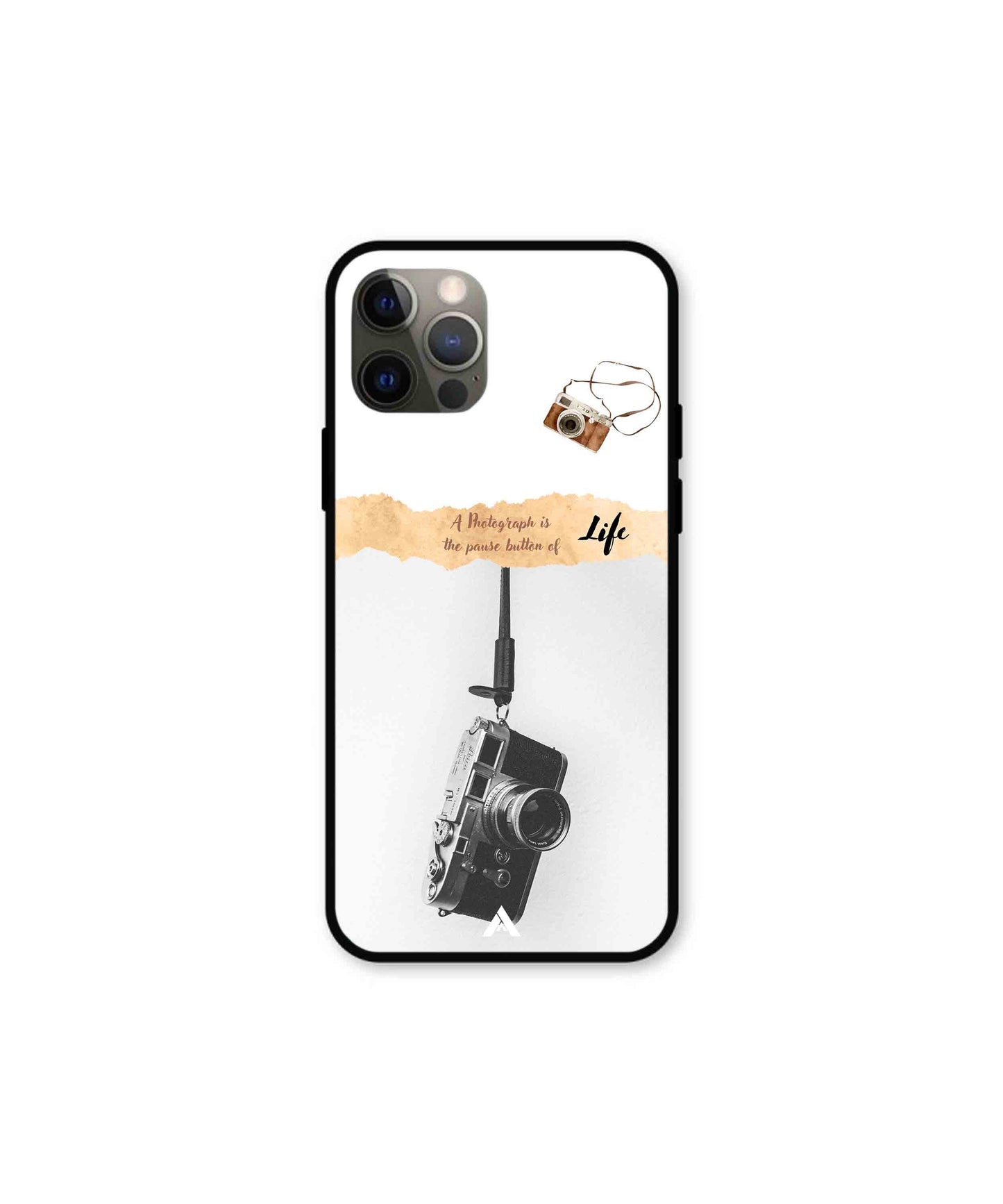 Photograph of life Metal Back Cover Phone Case for iPhone 12 Pro