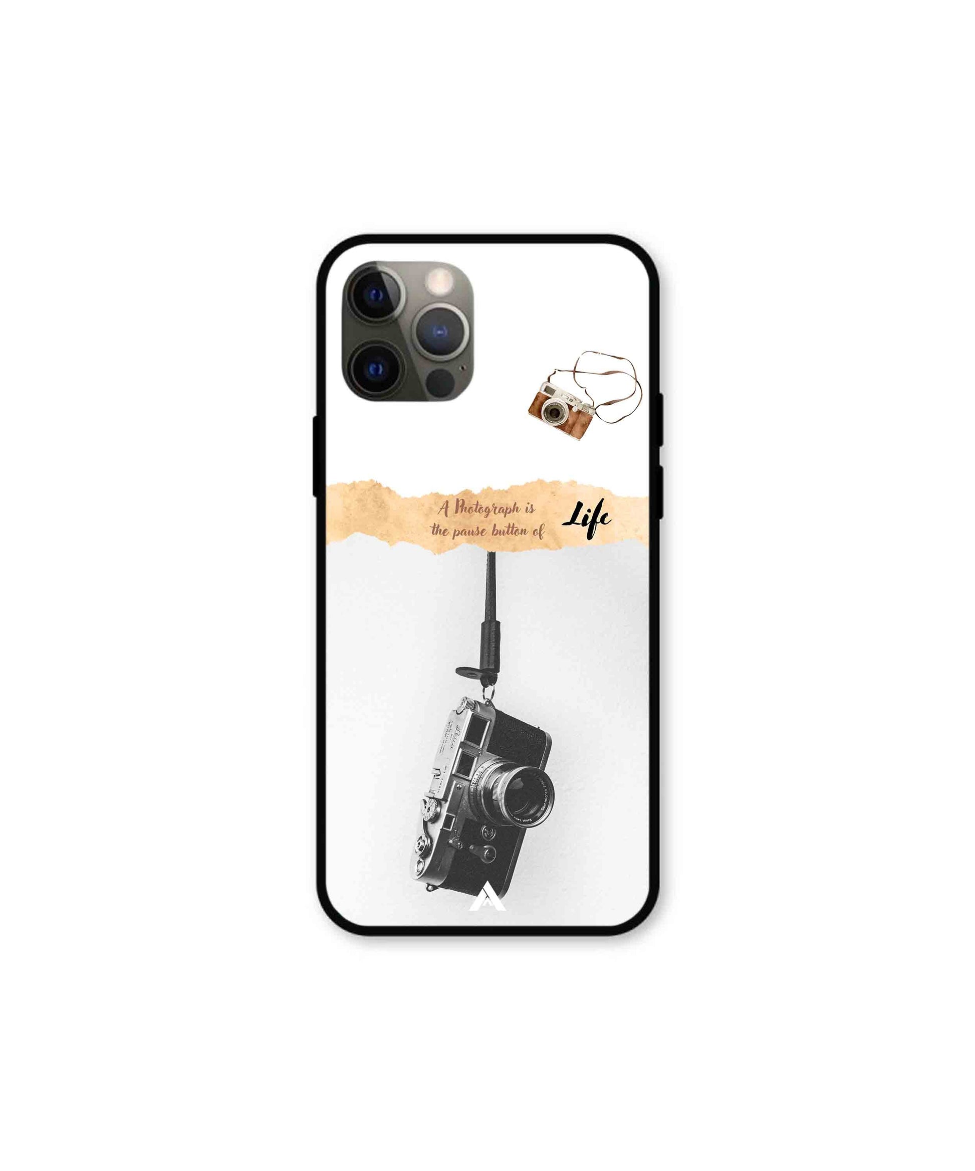 Photograph of life Metal Back Cover Phone Case for iPhone 12 Pro