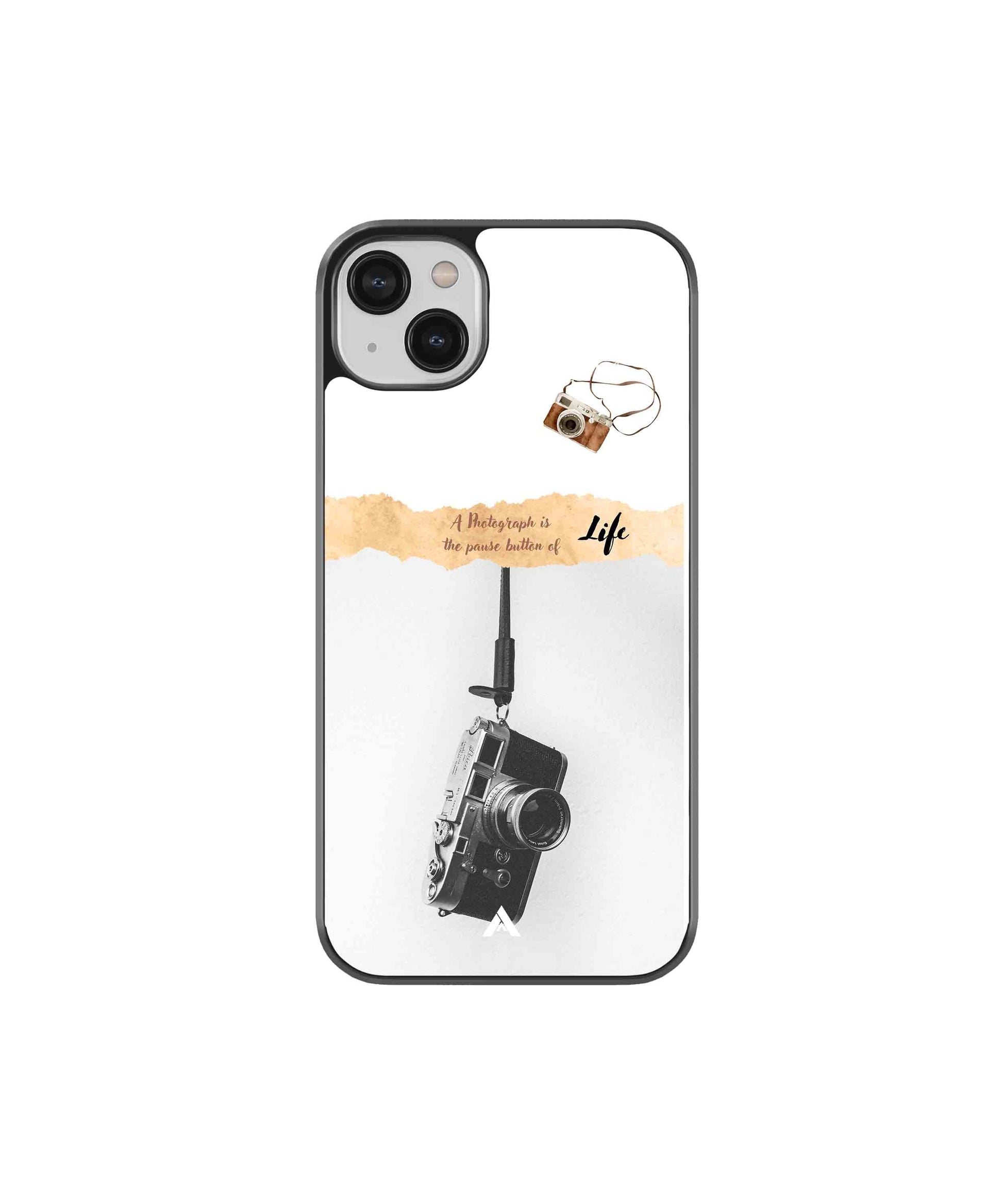 Photograph of life Metal Back Cover Phone Case for iPhone 13