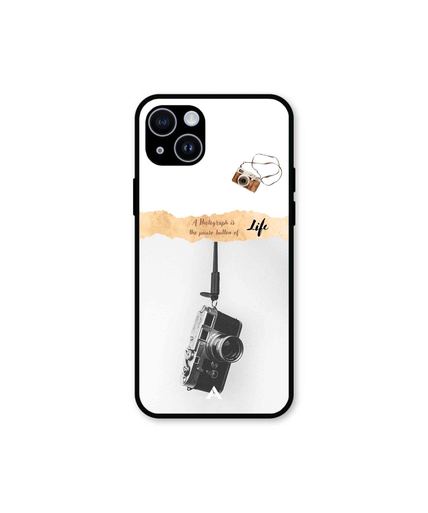 Photograph of life Metal Back Cover Phone Case for iPhone 14 Plus