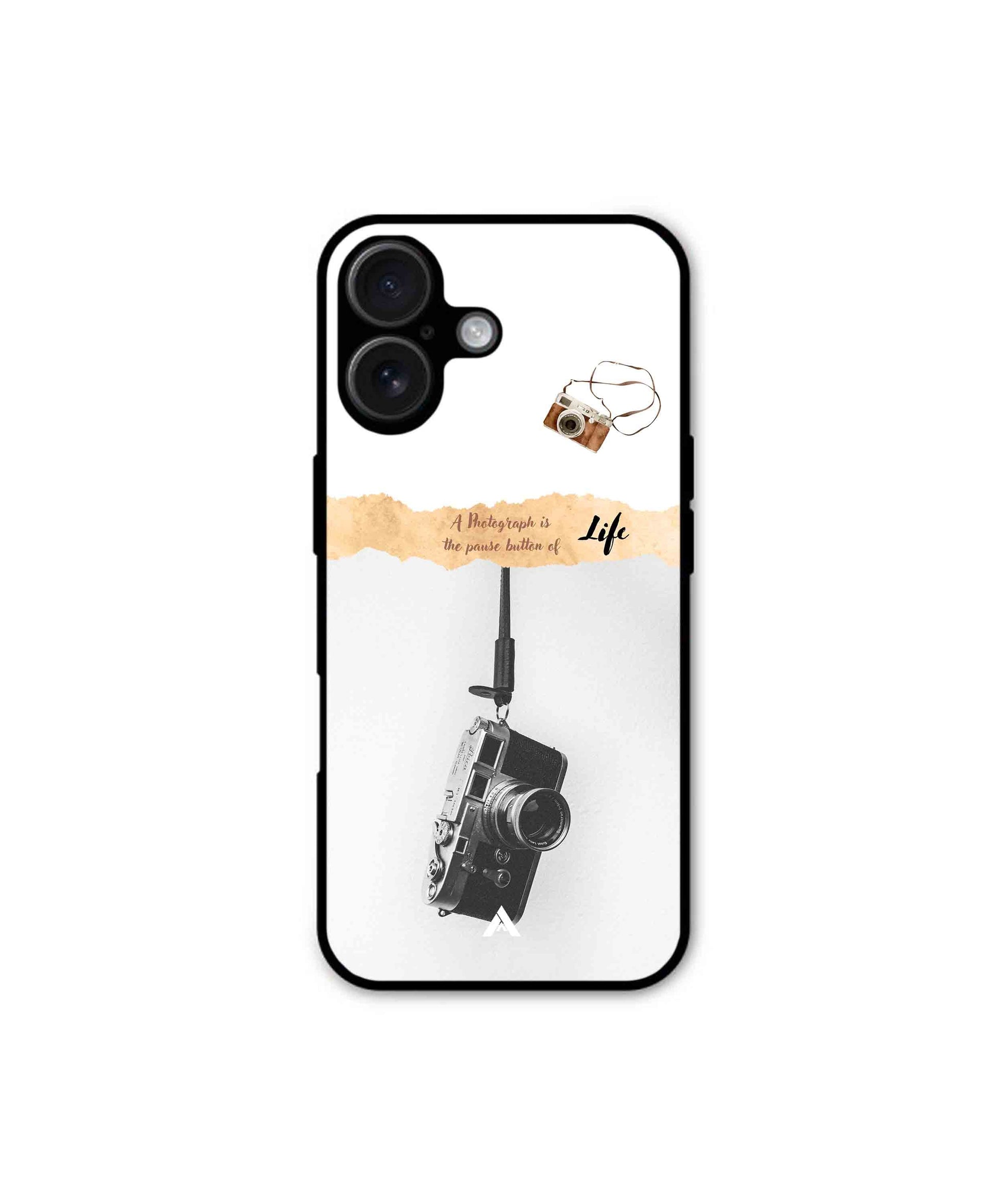 Photograph of life Metal Back Cover Phone Case for iPhone 16