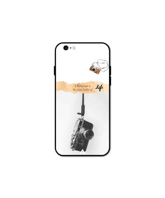 Photograph of life Metal Back Cover Phone Case for iPhone 6 Plus