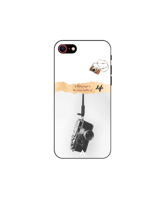 Photograph of life Metal Back Cover Phone Case for iPhone 7