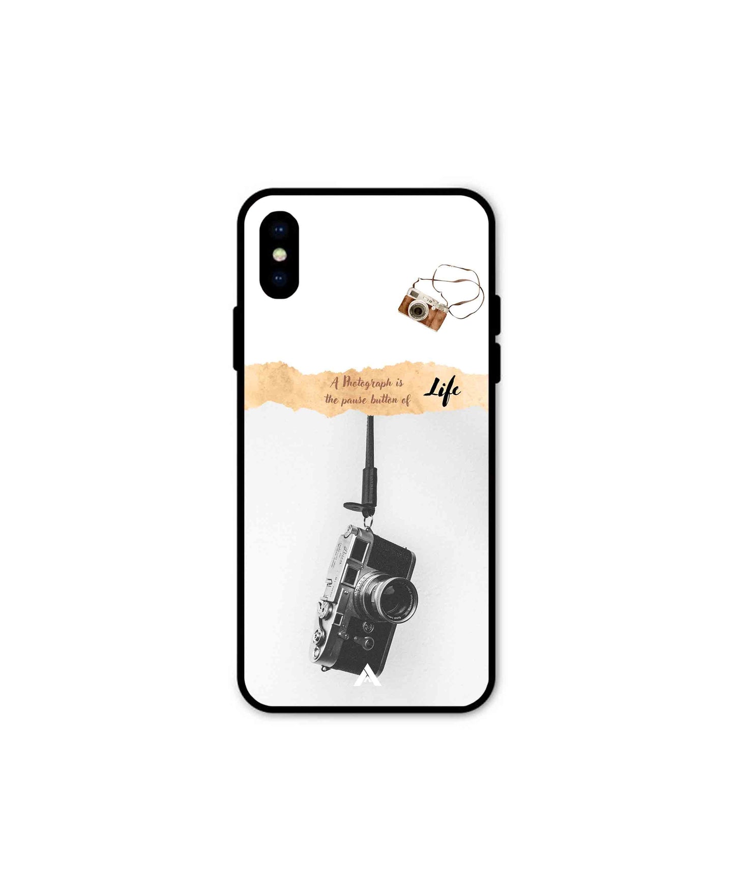 Photograph of life Metal Back Cover Phone Case for iPhone X