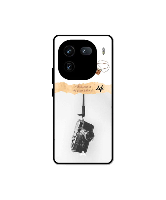 Photograph of life Metal Back Cover Phone Case for iQOO 12
