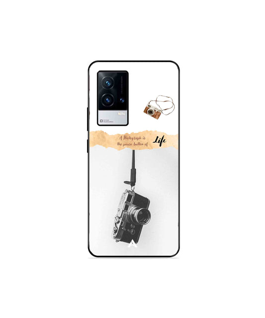 Photograph of life Metal Back Cover Phone Case for iQOO 9