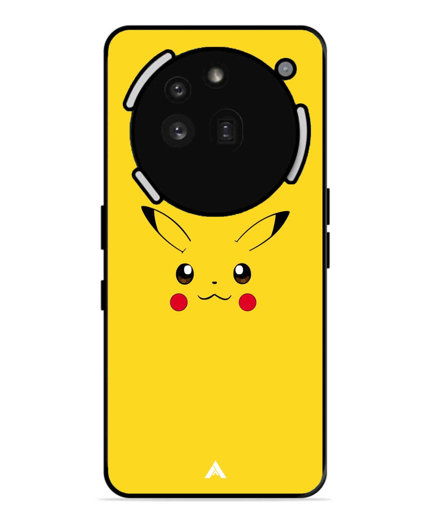 Pikachu Pokemon Metal Back Cover Phone Case for Nothing Phone 3a Pro