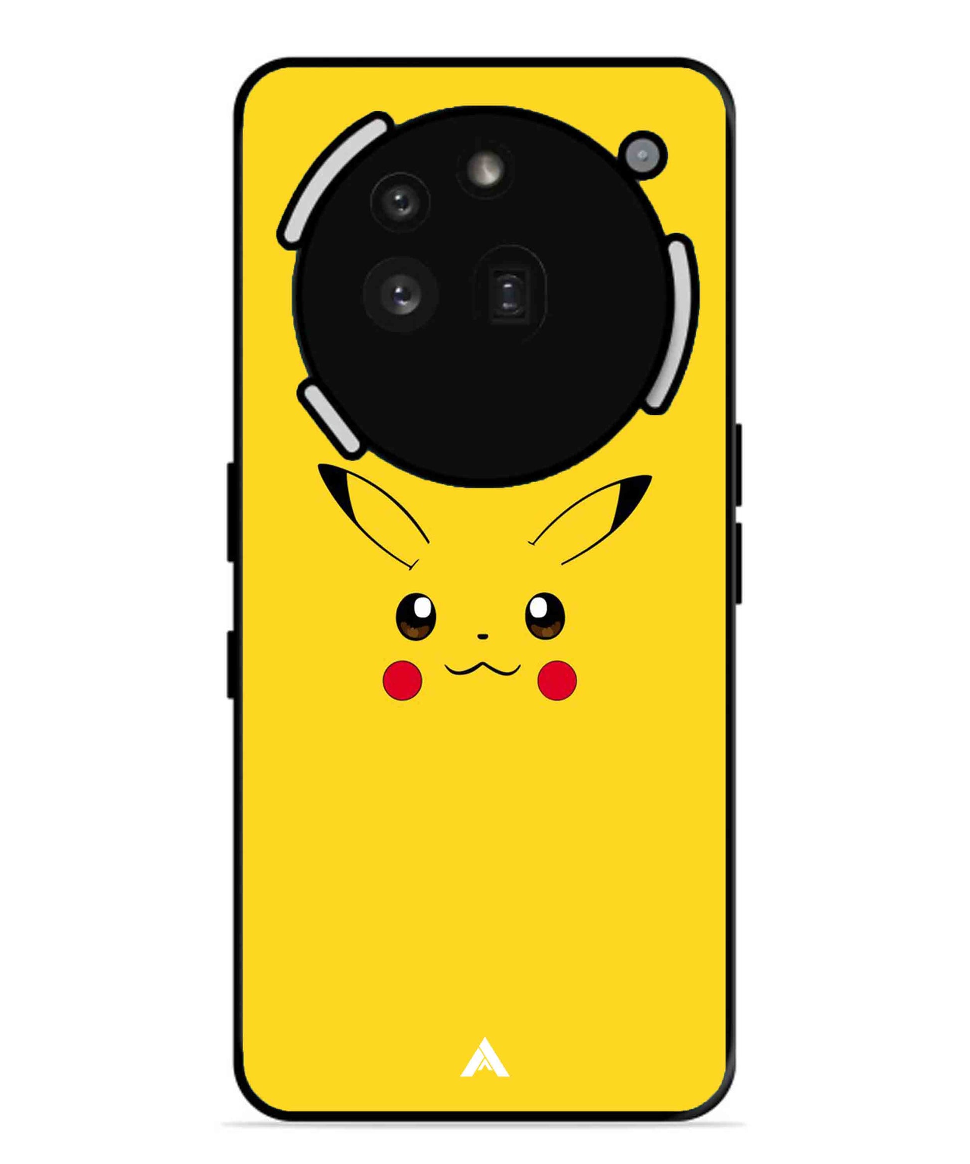 Pikachu Pokemon Metal Back Cover Phone Case for Nothing Phone 3a Pro